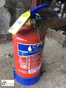 Powder Fire Extinguisher, 4kg
