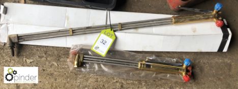 2 various Oxyacetylene Cutting Torches, unused