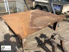 Fabricated heavy duty Bench, 1500mm x 1800mm