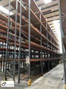 Row 8-bays Dexion P900-100-25 Pallet Racking comprising 9 uprights 1000mm, 80 beams 2700mm x 110mm x