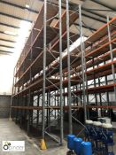 2 rows 5-bays Dexion P900-100-25 Pallet Racking comprising 12 uprights 1000mm, 100 beams 2700mm x