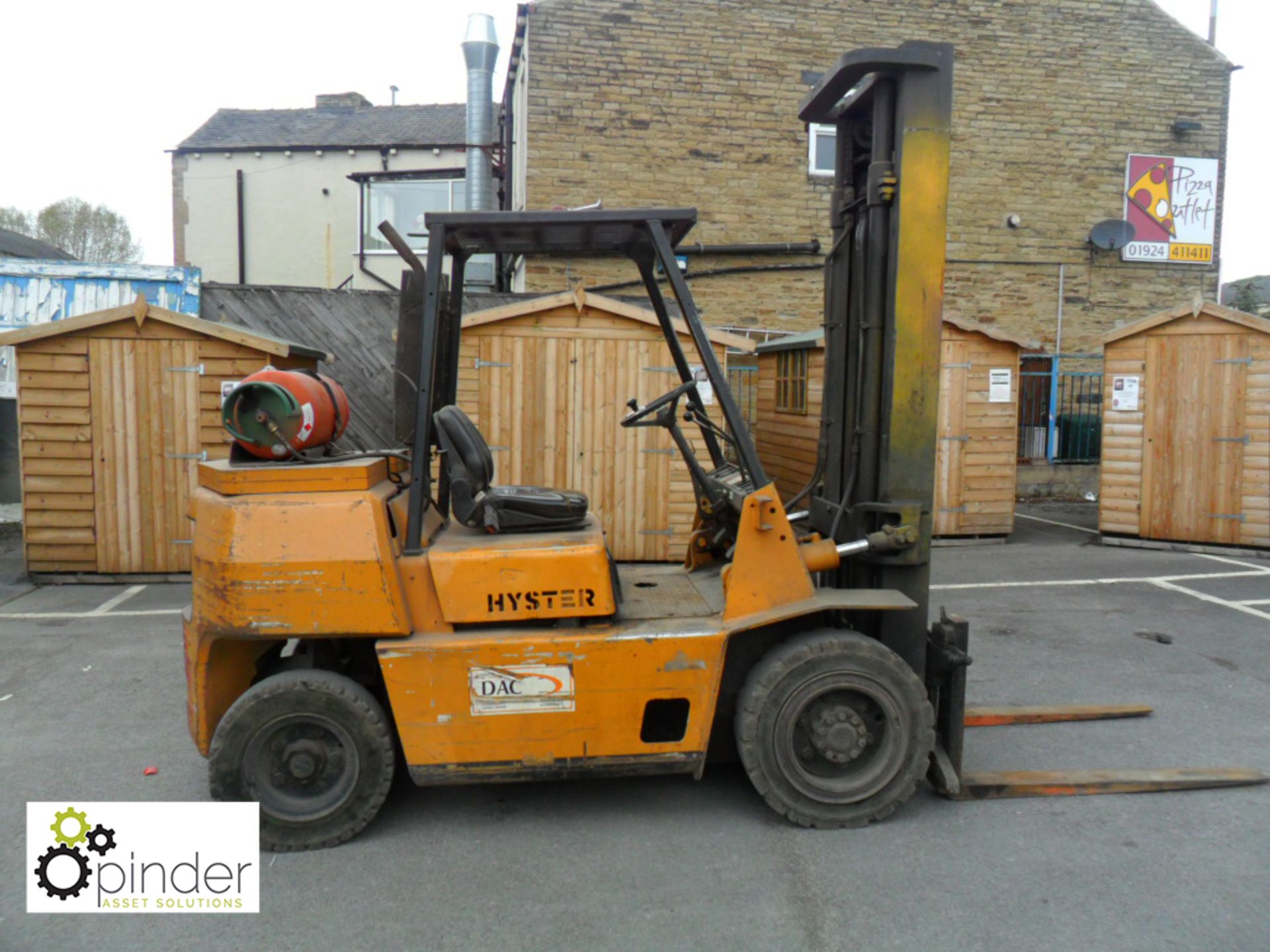 Hyster H4.00XL/S LPG Forklift Truck, 4000kg capaci - Image 3 of 10