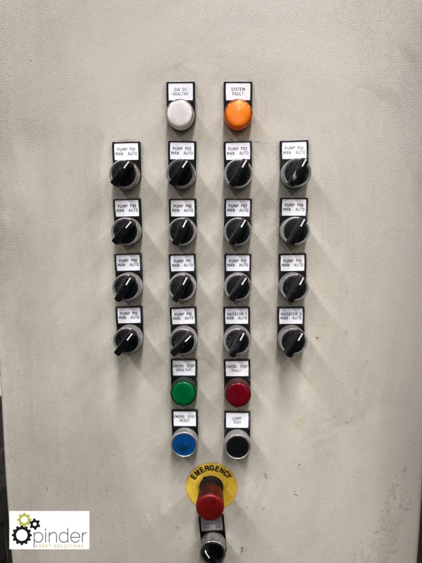 AFL Control Panel with Eurotherm Chessell 5100e control unit (please note there is a lift out charge - Image 3 of 3