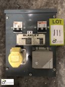 Blakley 110volt Transformer, 2-outlet (please note there is a lift out charge of £5 plus VAT on this