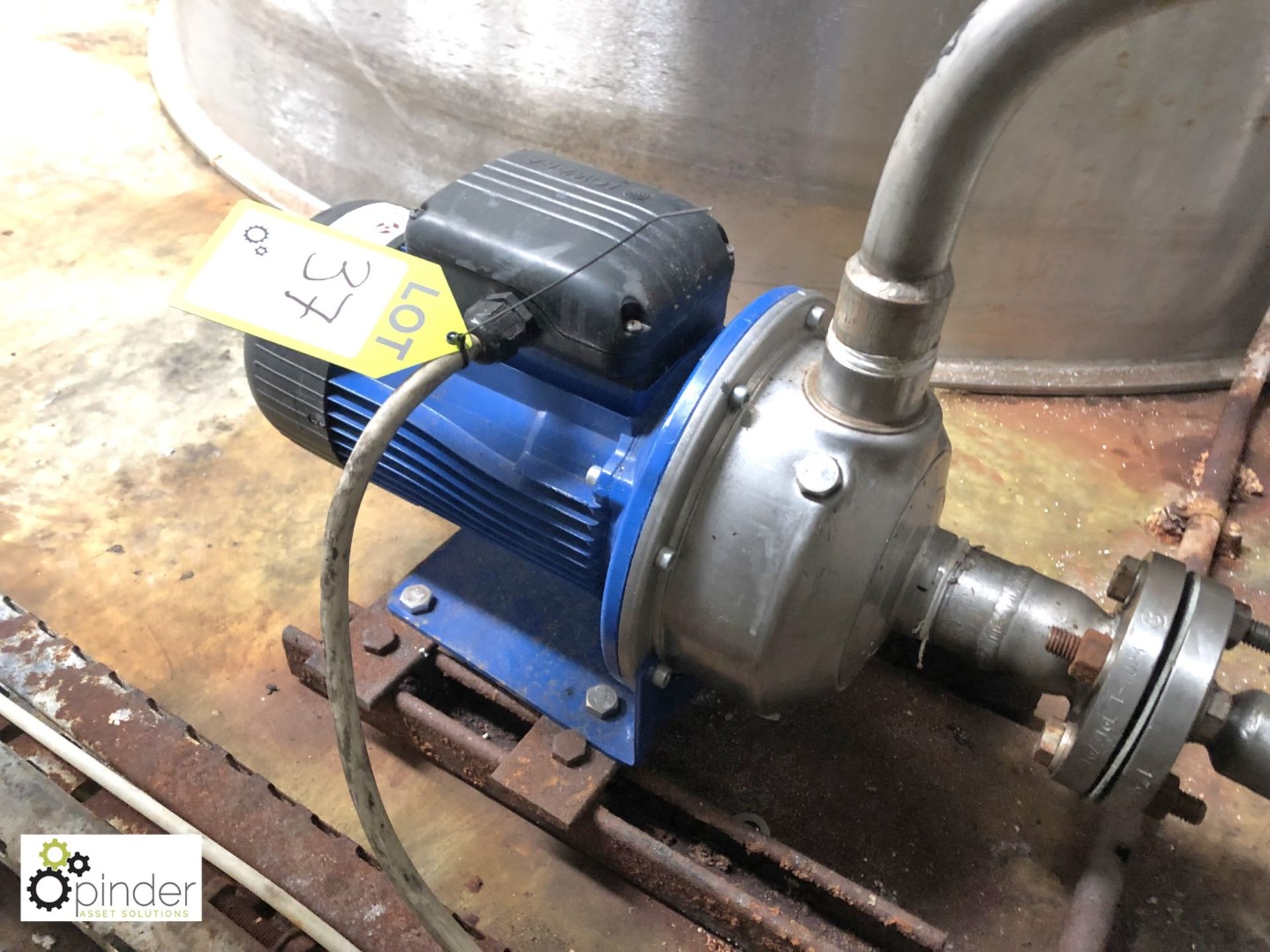 MAL stainless steel Pump and Motor (please note there is a lift out charge of £30 plus VAT on this