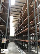 2 rows 7-bays Dexion P900-100-25 Pallet Racking comprising 16 uprights 1000mm, 140 beams 2700mm x