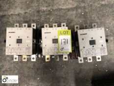 3 Siemens 3TF56 Contactors (please note there is a lift out charge of £10 plus VAT on this lot)