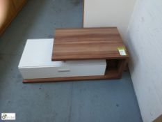 2-tone TV Stand, with cupboard