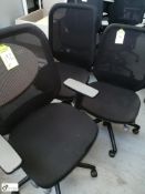 2 Orangebox upholstered swivel operators Chairs and Orangebox upholstered swivel Armchair