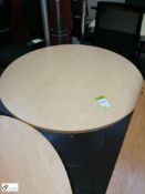 Circular Meeting Table, 1000mm diameter