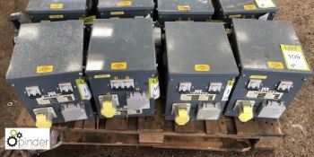 4 Blakley Tool Transformers, 240volts to 110volts output (please note there is a £5 plus VAT lift