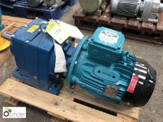 Fenner 864A23460-128359 Gearbox, ratio 23:22, with Brook Crompton electric motor, 3.9kw, unused (