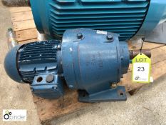 Fenner DTM20 Geared Motor, 1.5kw (please note there is a £5 plus VAT lift out charge on this lot)