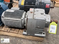 SEW Eurodrive Geared Motor, 2.2kw (please note there is a £5 plus VAT lift out charge on this lot)