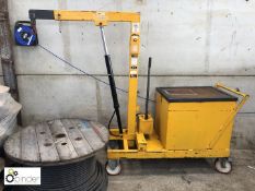 Cam mobile hydraulic hand operated Hoist, 500kg lifting capacity (please note there is a £5 plus VAT