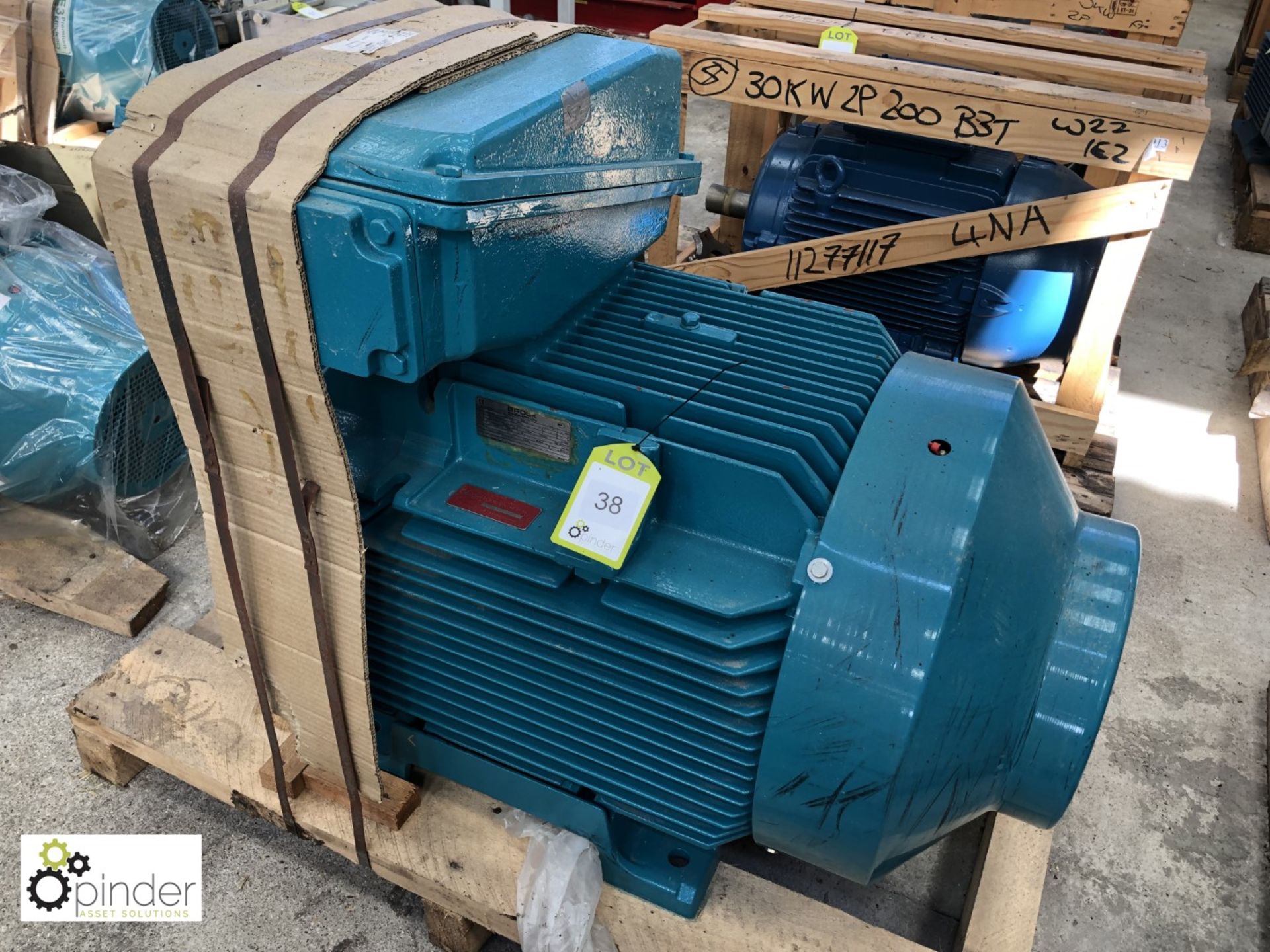Brook Crompton WP-DF280MM Electric Motor, 110kw, unused (please note there is a £5 plus VAT lift out