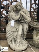 Reconstituted Stone Statue “Young Lovers”