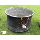 French antique copper Cauldron, 540mm diameter x