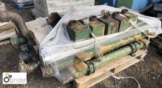 Pallet cast iron Fall Pipes and Hoppers (please note this lot is located at The Yard, Woodhead Road,