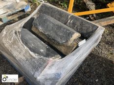 Approx 5 linear metres stone Ridge Tiles (please note this lot is located at The Yard, Woodhead