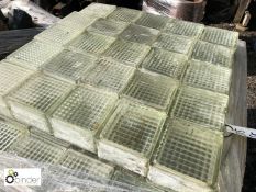 Pallet industrial glass Bricks (please note this lot is located at The Yard, Woodhead Road, Berry