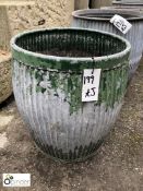 Galvanised Victorian Dolly/Peggy Tub