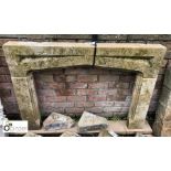 Minster Stone Fireplace, 1380mm wide x 1000mm tall