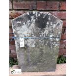 Yorkshire Stone Plaque, 530mm wide x 810mm tall