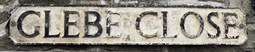 Aluminium Street Sign “Glebe Close”