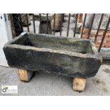 Large Yorkshire Stone Horse Well, 1230mm x 590mm x 380mm deep