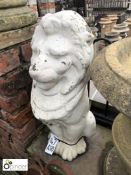 Reconstituted Stone Lion Finial removed from Londo