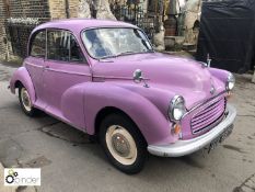 Morris Minor 1000, Registration: AUL 687H, Date of Registration: 8 December 1969, Odometer: 22641 at