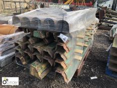 Pallet cast iron Gutters and Brackets (please note