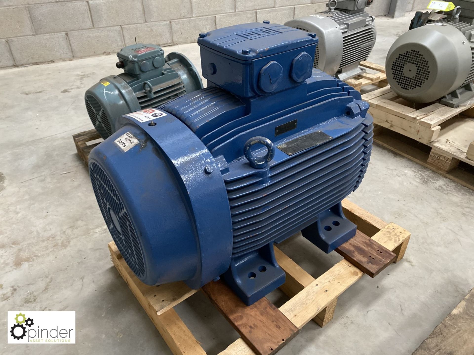 Weg 250S/M04 IP55 AC Motor, 55kw - Image 2 of 3