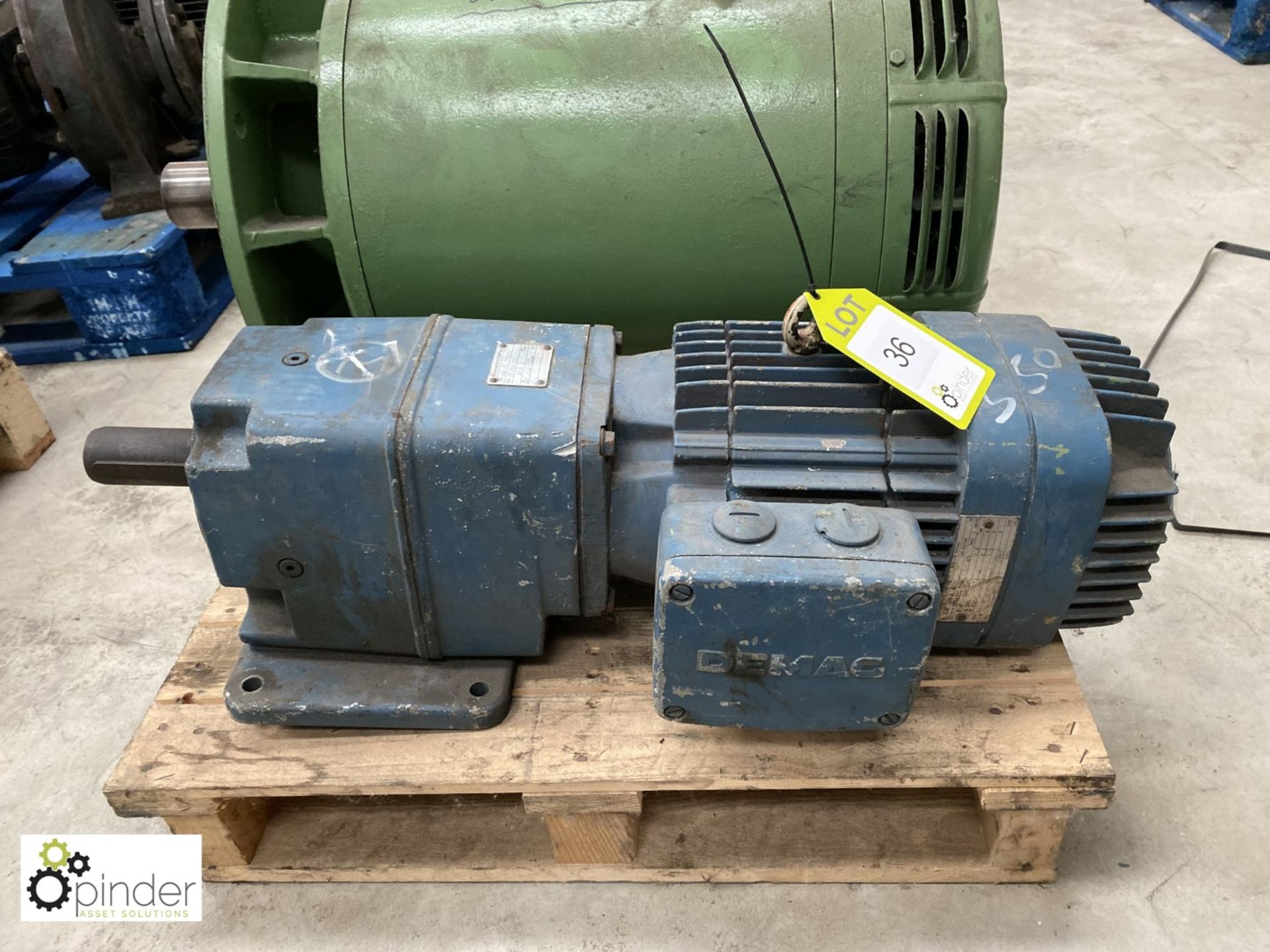 Mannesmann Demag D-06-B Geared Motor, 0.8kw