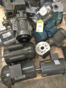 Quantity Electric Motors and Geared Motors, to pal
