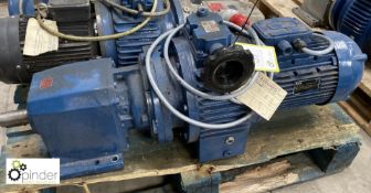 TEC MB22 Geared Motor with AEG electric motor, 3kw