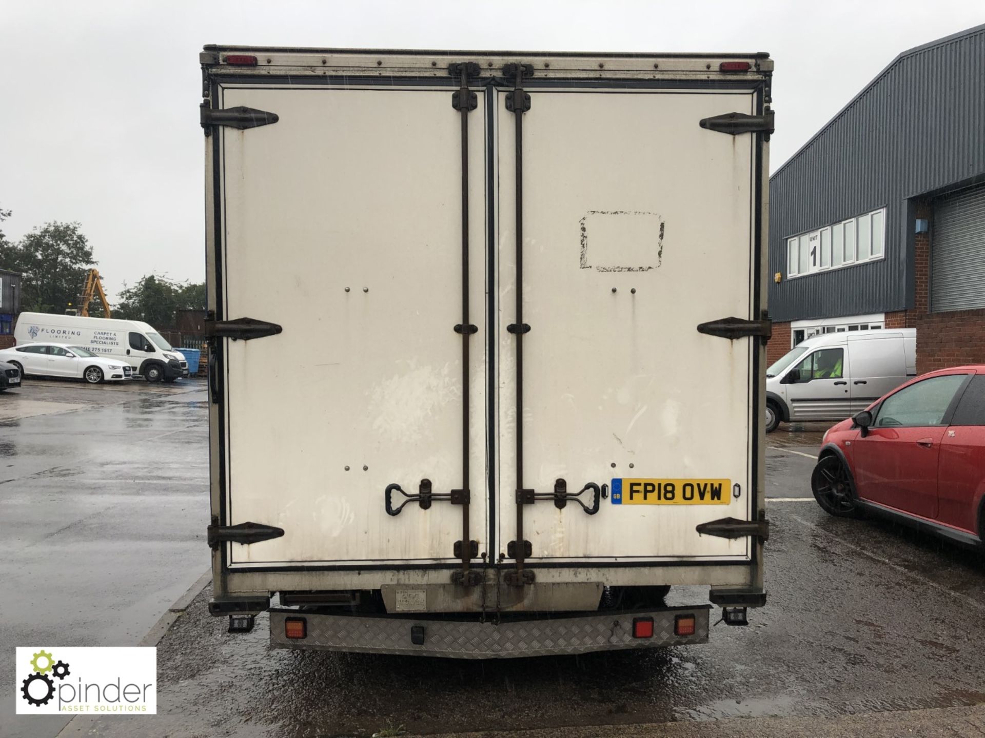 Portland Commercial Bodies twin axle Curtainside Trailer, 5m x 2.4m wide (please note this lot is - Image 4 of 12