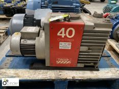 Edwards 40 One Stage rotary vane Vacuum Pump