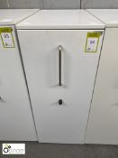Steel 3-tier File Cabinet, white, 450mm wide x 800mm deep x 1120mm high