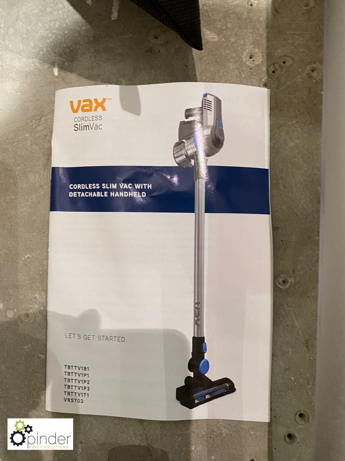 Vax Cordless Slim Vacuum Pets and Family with powe - Image 8 of 8