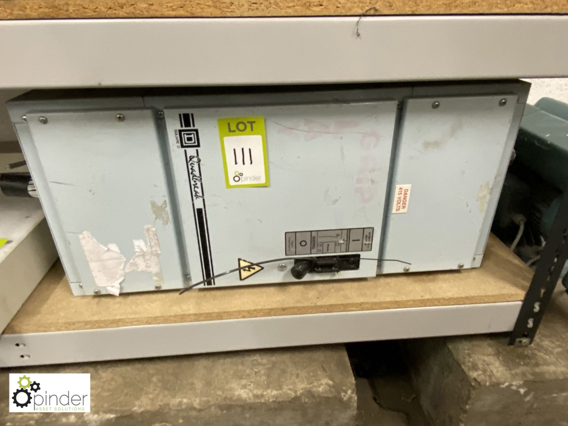 Square D Quadbreak Circuit Breaker Box (this lot is located in Penistone)