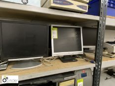 5 various Flat Panel Monitors (this lot is located in Penistone)