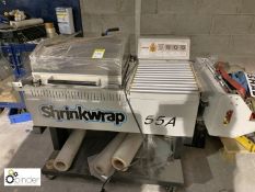 Shrinkwrap 55A Shrink Tunnel/L-Sealer, 240volts, serial number C1011 (this lot is located in