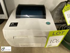 Zebra GCA 420d Label Printer (this lot is located in Penistone)