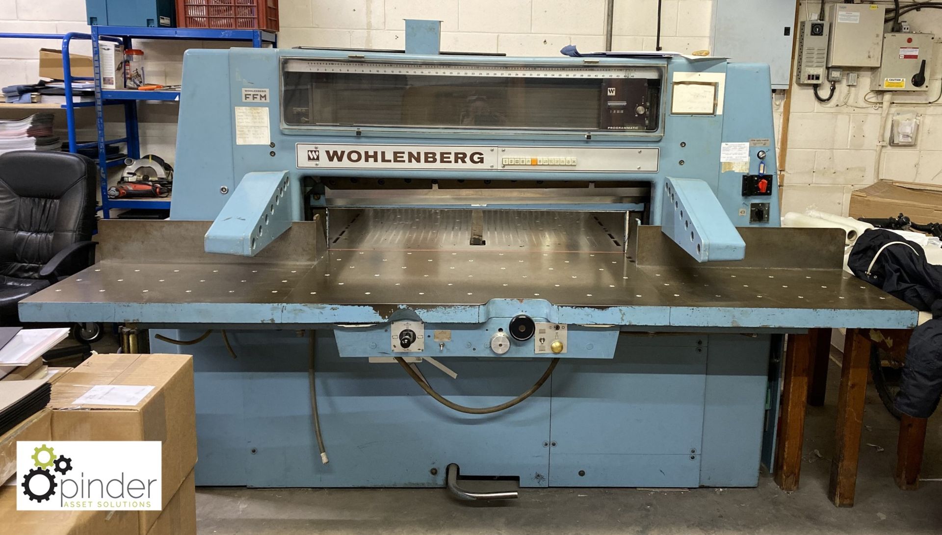 Wohlenberg 115 Guillotine, 1150mm, serial number 3024-059 (please note this lot is located in