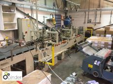 Inramik Box Folding and Gluing Line, serial number 716 (please note this lot is located in Ilkeston,