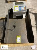 Weigh Scale with Digi D180 digital read out (this lot is located in Penistone)