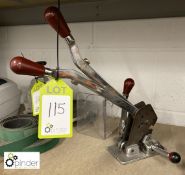 Combined Strapping Tensioner/Cleat Crimper (this lot is located in Penistone)
