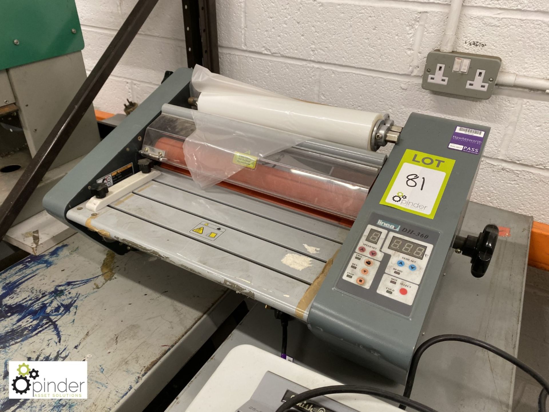 Linea DH-360 table top Laminator, 240volts (this lot is located in Penistone) - Image 3 of 3